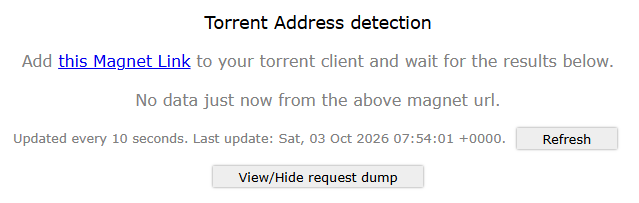 Check Torrent IP