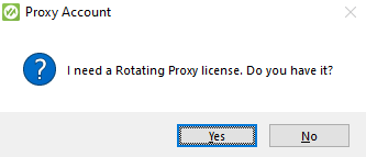 Ask Proxy Account