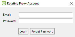 Proxy Acount Login