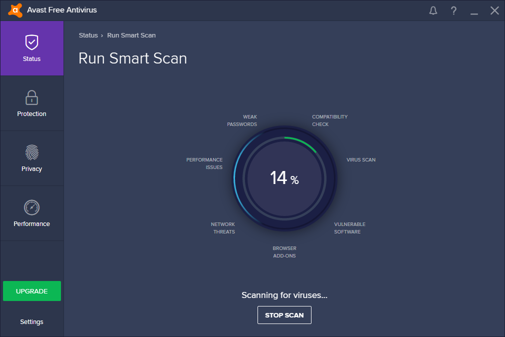 Avast Scanning