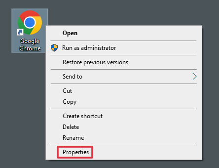 Chrome Shortcut