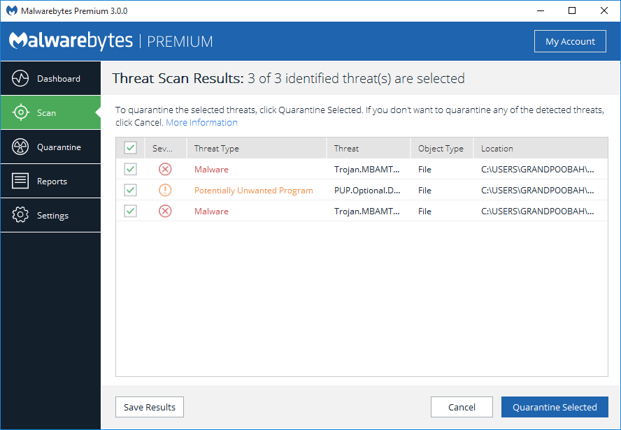 malwarebytes portable scanner