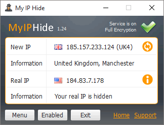 MyIPHide Working Again