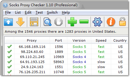 Socks Proxy List