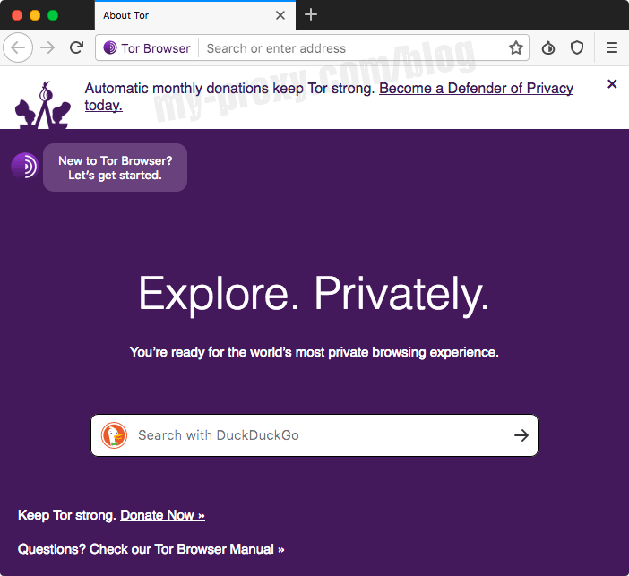 how to get rid of proxy on tor browser mac