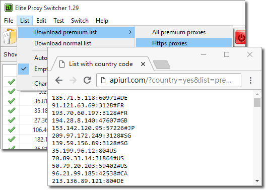 free socks5 proxy list